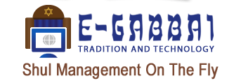 e-gabbai.com Shul management software